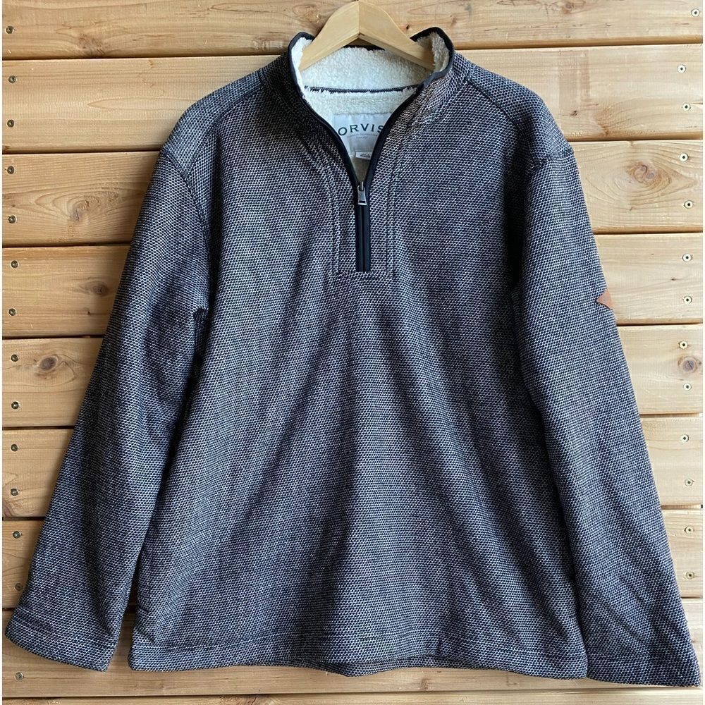 Orvis Sherpa Pullover Jacket Size is L
